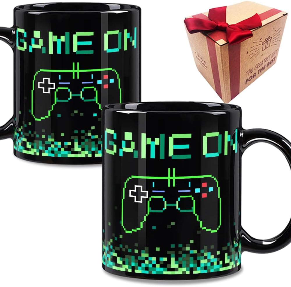 Neon Gamer Mug - Gift for Game Lovers!