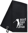 Hafhue Best Dad Funny Golf Towel