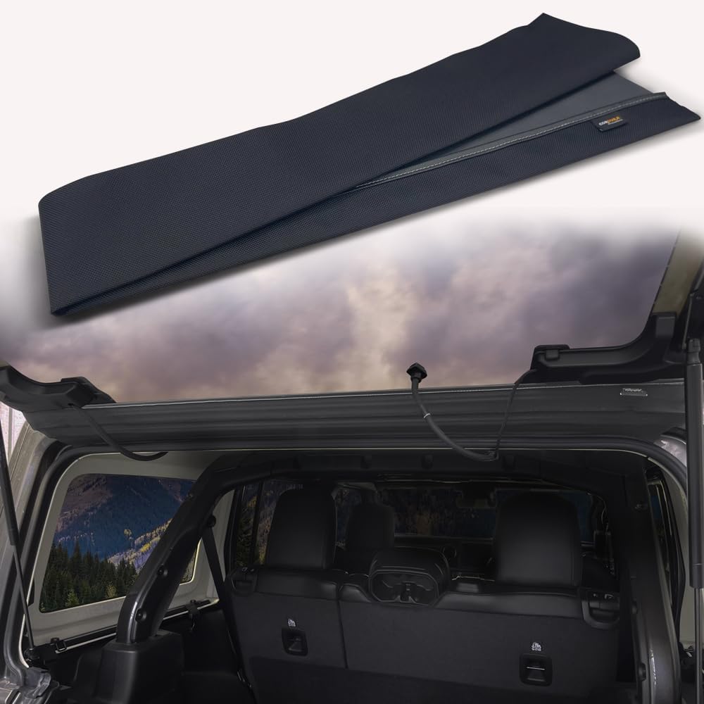 Rear Window Trench Hood for Jeep Wrangler JL 2018-2024 Accessories