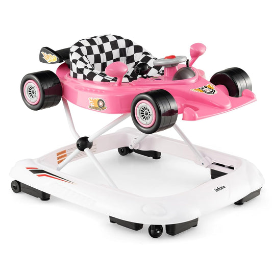 INFANS 3-in-1 Foldable Baby Walker - Growth & Fun!