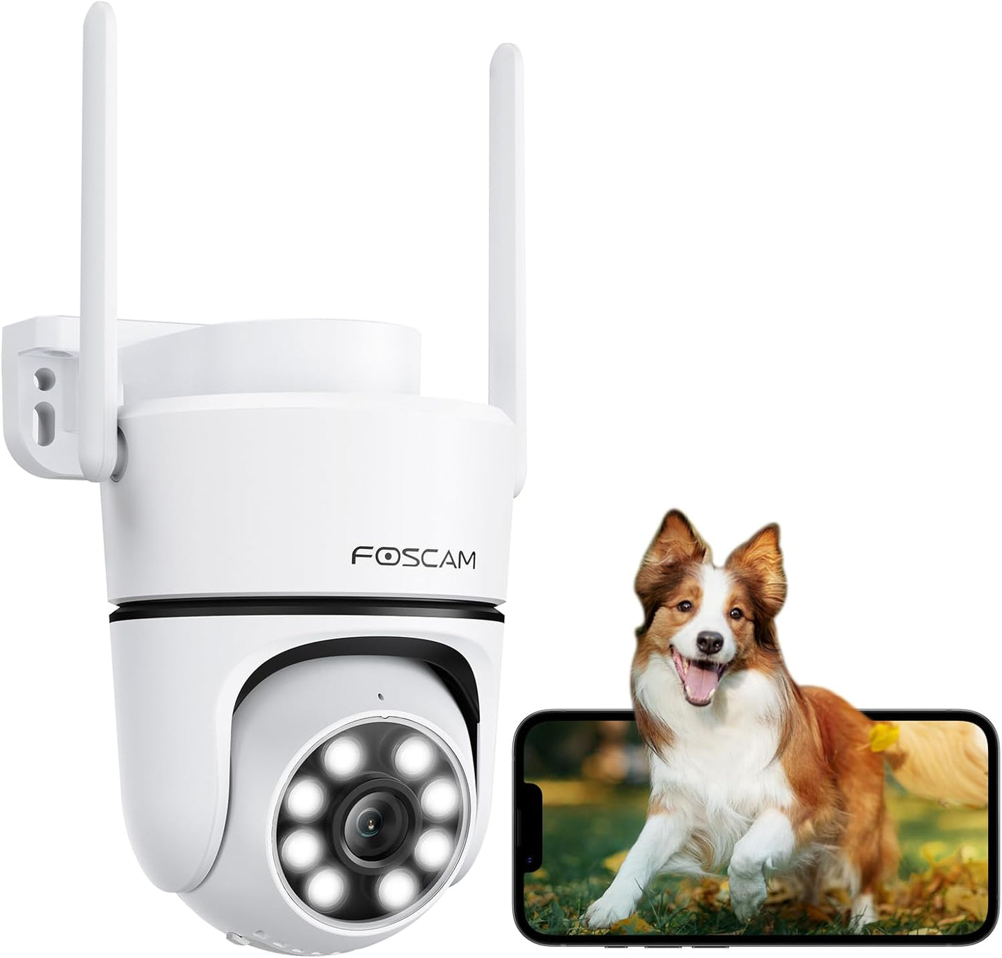 Foscam PD5 3K Security Camera with 20X Zoom and Night Vision