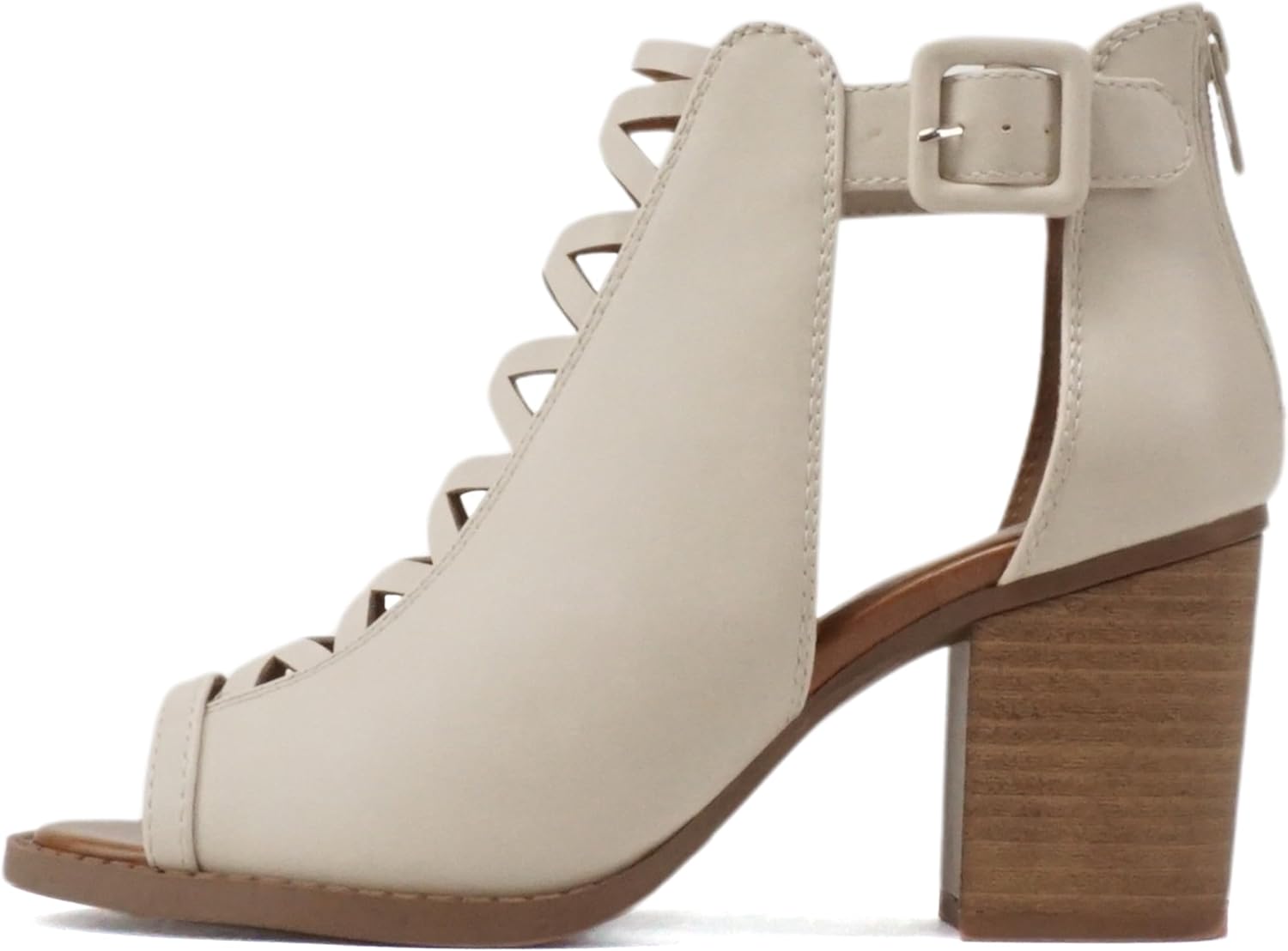 Soda Womens Fashion Aran Open Toe Heel Sandal for Style