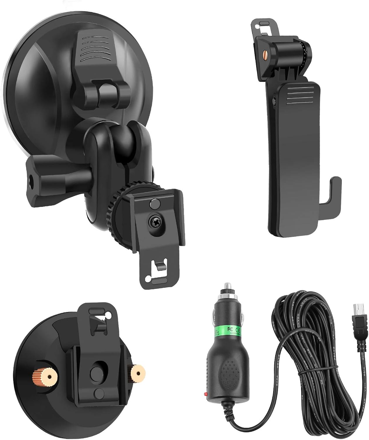 CammPro Body Worn Camera Accessories Bundle Kit for I826 Users