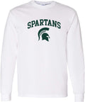NCAA College Team Color Arch Logo Long Sleeve - Official Fan Tee UGP