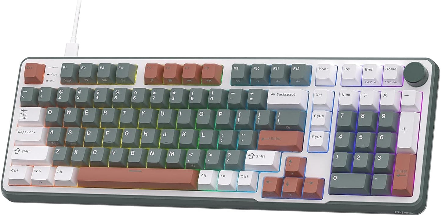 RK C98 HE Mechanical Gaming Keyboard with Hall Effect Switches