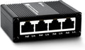 5 Ports Gigabit PoE+ Mini Ethernet Switch - 4 PoE+ Ports, 120W