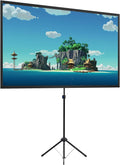 Projector Screen with Stand 60 in 16:9 - Portable Outdoor Screen