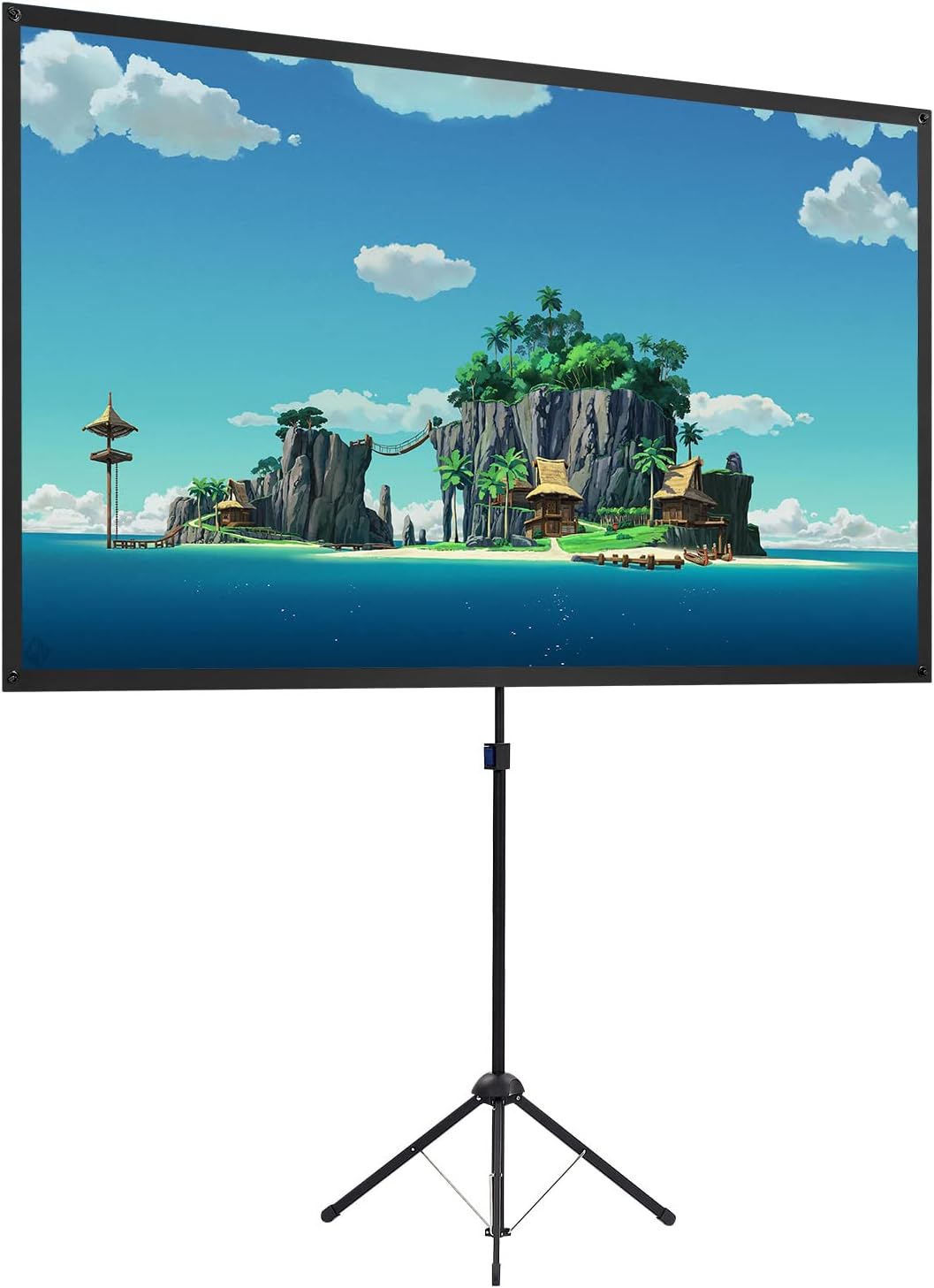 Portable Projector Screen with Stand for Outdoor and Indoor Use