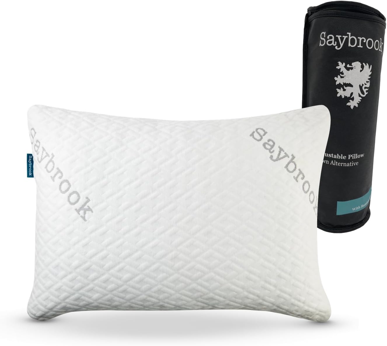 Saybrook Adjustable Pillow - Luxurious Down Alternative Comfort