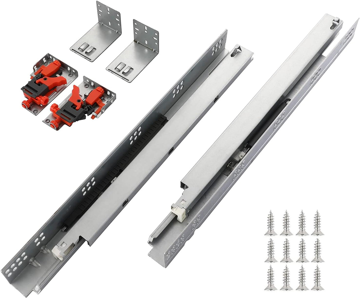 21 Inch Undermount Soft Close Drawer Slides for Smooth Operation