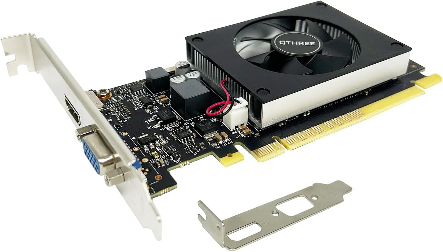 QTHREE NVIDIA GT 710 2GB Graphics Card for Budget Upgrades