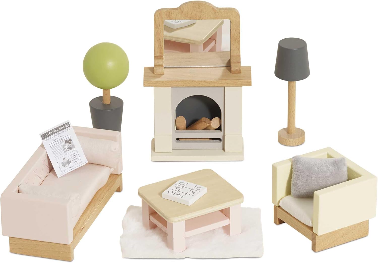 Le Toy Van Daisylane Sitting Room Dollhouse Furniture Set