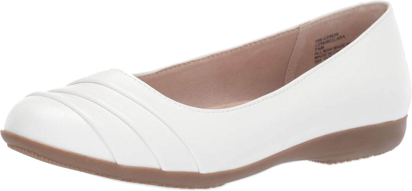 Clara Ballet Flat for Women with Cushioned Insole and Support