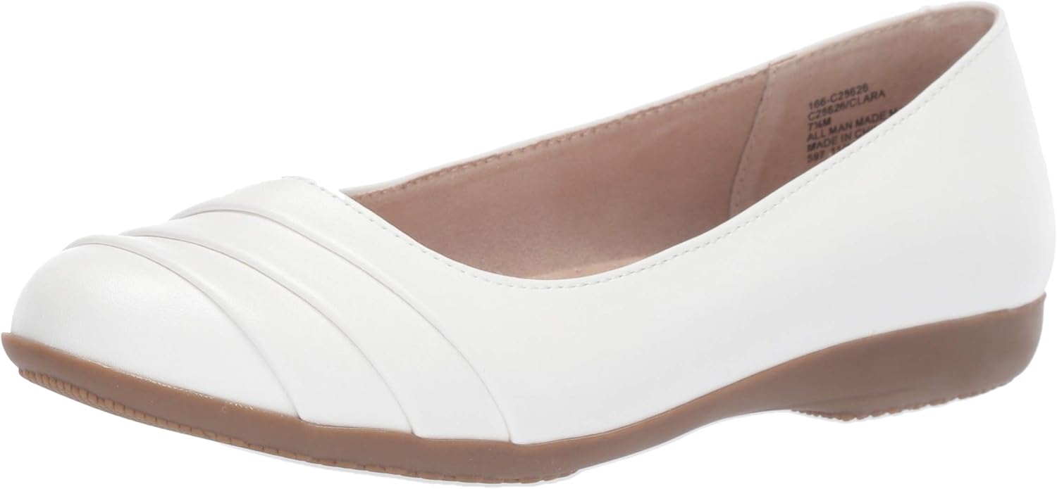 Clara Ballet Flat for Women with Cushioned Insole and Support