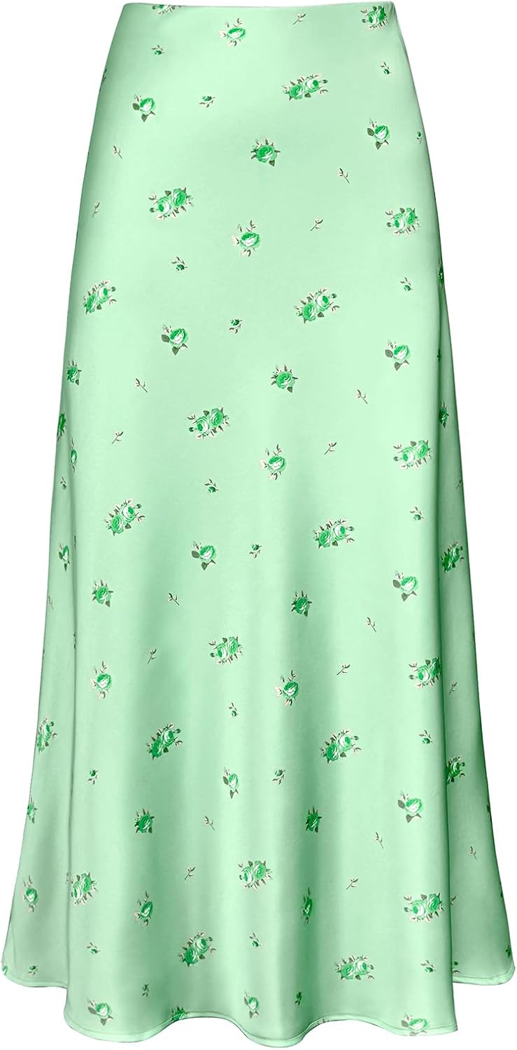Women's Satin High Waisted Maxi Skirts for Every Occasion