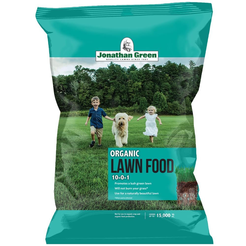 Organic Lawn Food by Jonathan Green - 10-0-1 Fertilizer for Grass