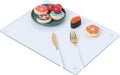Glass Cutting Board for Kitchen Counter 24x18 - Clear Tempered Tray