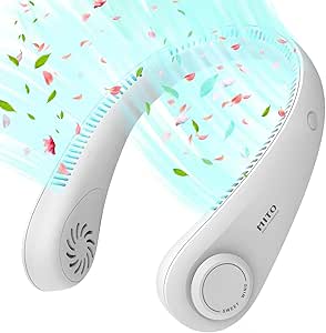 MITO Neck Fan with Aromas - Bladeless Personal Cooling Device