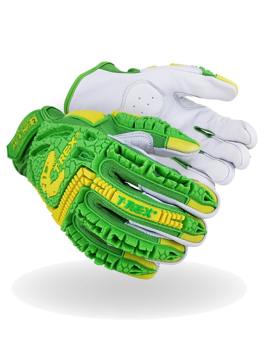 MAGID TRX743 Hi-Vis Impact Gloves for Cut Resistance and Safety