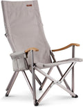 ICECO High Back Camping Chair for Adults - Heavy Duty 600 lb Support