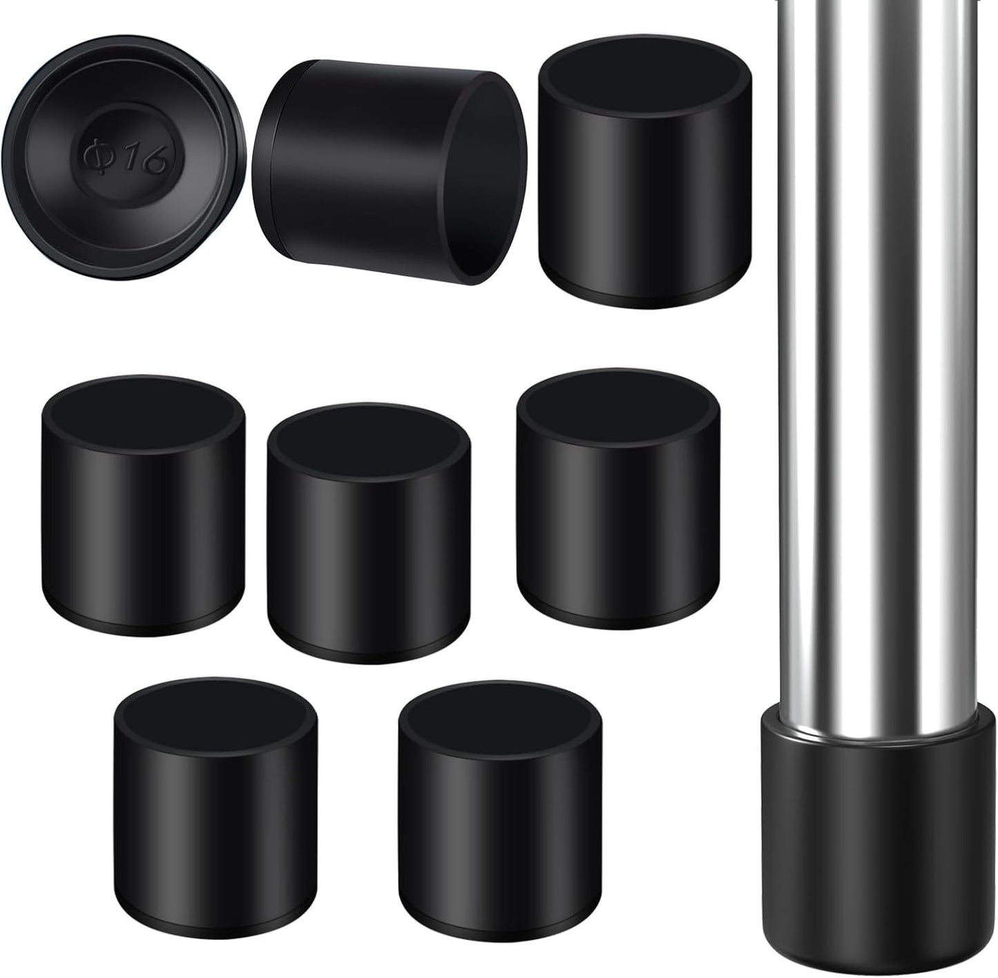 Protect Floors with HNYYZL Rubber Leg Covers