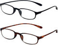Calabria 718 Flexie Oval Reading Glasses Men/Women - Bendable TR-90
