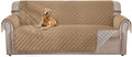 Reversible Oversized Sofa Cover 78in Light Camel/Beige - Pet Protector