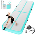 Inflatable Gymnastics Mat 10ft/13ft/16ft/20ft - Durable Air Tumbling