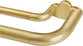 Double Curtain Rods 32 to 58 in - Wrap Around Blackout Double Rod