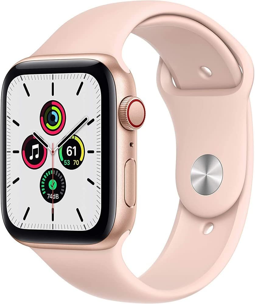 Apple Watch SE 44mm Gold - GPS+Cellular Renewed