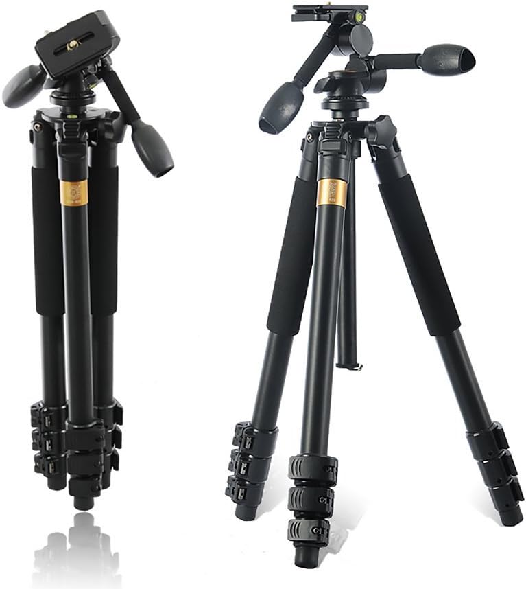 Q620 Professional Aluminum Magnesium Tripod for DSLR Cameras