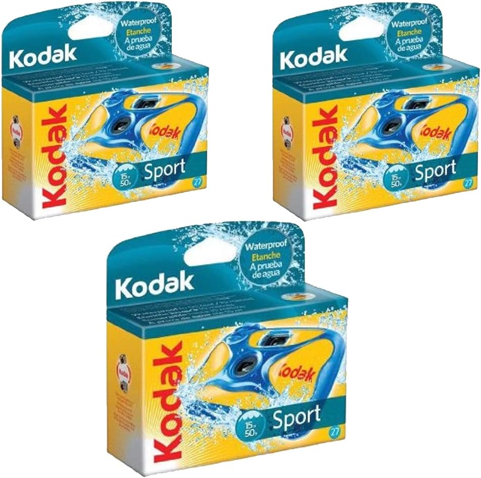 Kodak Underwater Disposable Camera 3-Pack