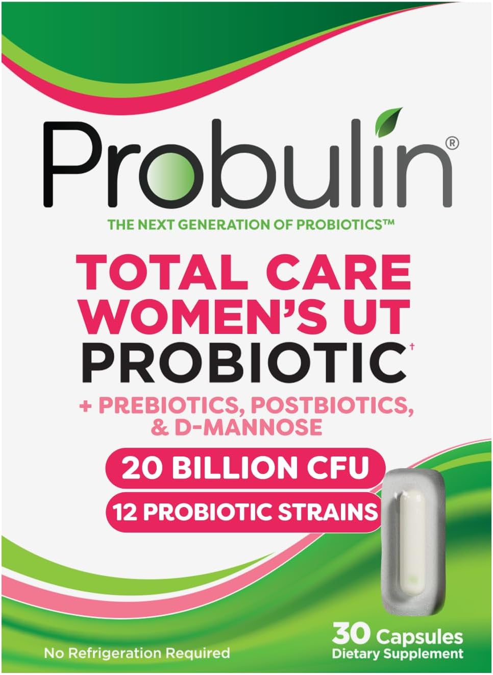 Probulin Total Care Women's Urinary Tract Support Capsules