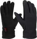 OZERO Winter Gloves for Men & Women -30F Warm Thermal Deerskin Gloves
