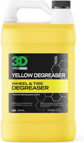 3D Yellow Degreaser for Wheels & Tires - 1 Gallon Cleaner Spray