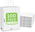 JET PAPER BAGS Large White Paper Bags for All Occasions