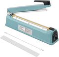 Flexzion Impulse Sealer 12 in 400W Heat Sealer - Fast No Warm-Up