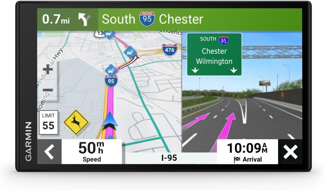 Garmin DriveSmart 55 EX: 5.5-inch GPS Navigator with Traffic