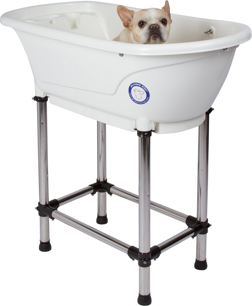 Flying Pig Pet Dog Cat Portable Bath Tub for Easy Grooming