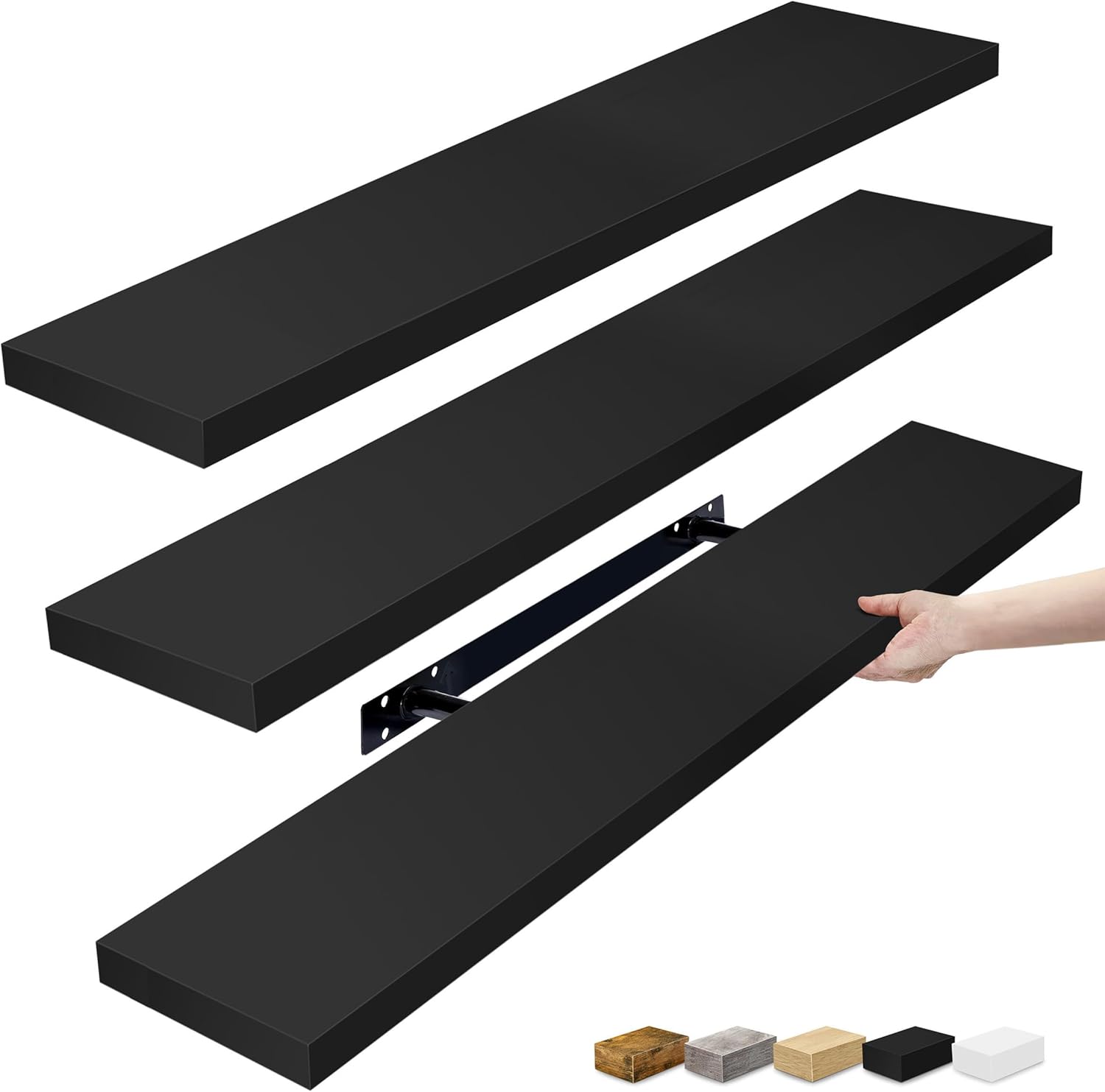 Sorbus Floating Shelves for Wall - Stylish Storage Solution