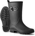 HISEA Women's Waterproof Rain Boots Mid Calf - Comfortable, Non-Slip
