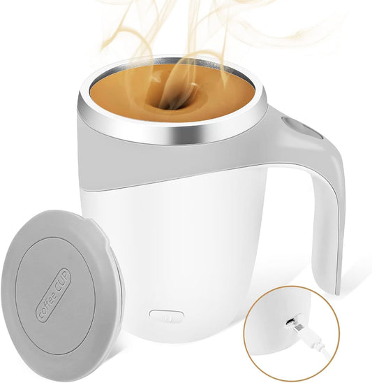 2025 Stainless Self-Stirring Mug - Effortless Convenience