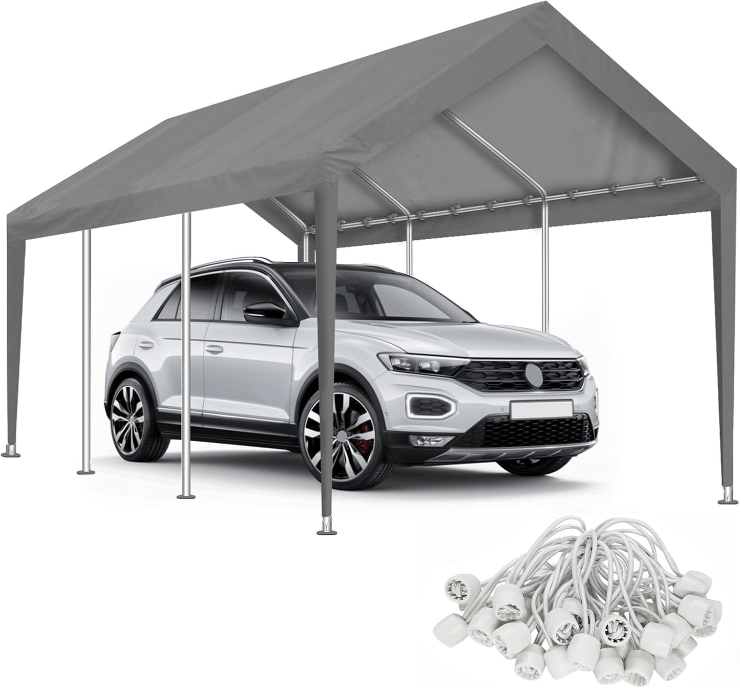 Yustuf Carport Canopy 10ftx20ft Replacement Cover Review