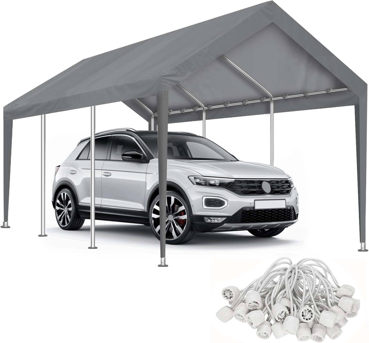 Yustuf Carport Canopy 10ftx20ft Replacement Cover Review