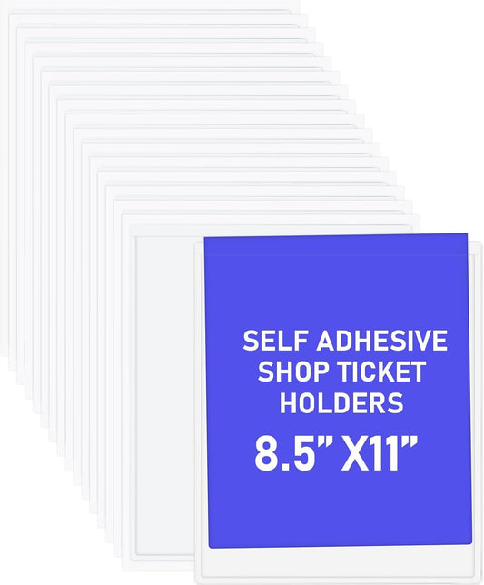 Self Adhesive Shop Ticket Holders for Home Office Use