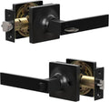 Entry Exterior Door Handle with Turn Lock - Matte Black Privacy Lever