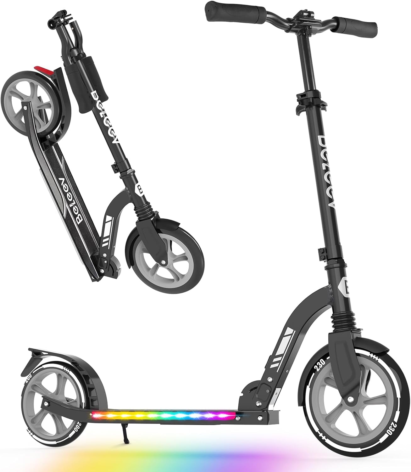 BELEEV V8 Scooters for Kids Ages 6+ with Adjustable Height