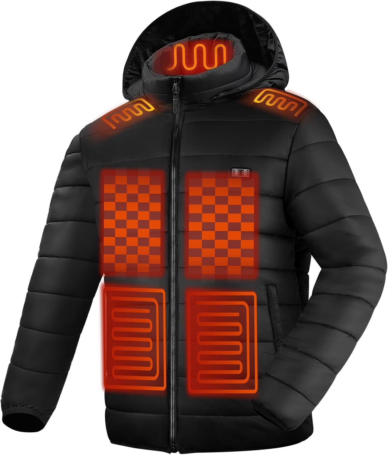 Heated Jacket for Men and Women - 15 Heating Zones for Comfort