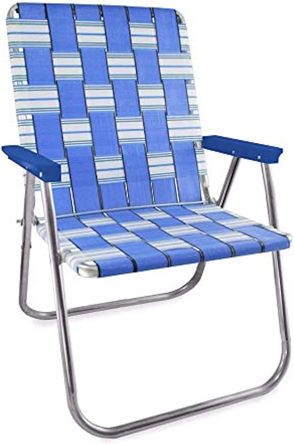 Portable Aluminum Camping Chair - Blue Sands