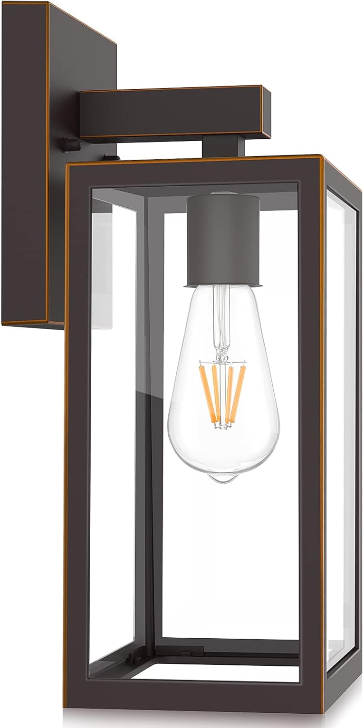 MAXvolador Outdoor Wall Lantern: Stylish Waterproof Sconce Light